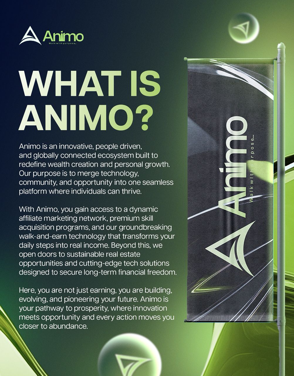 Animo promotional banner
